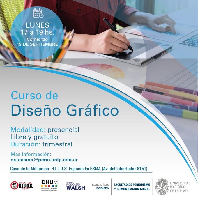 Abrió la inscripción para el curso gratuito de diseño gráfico
